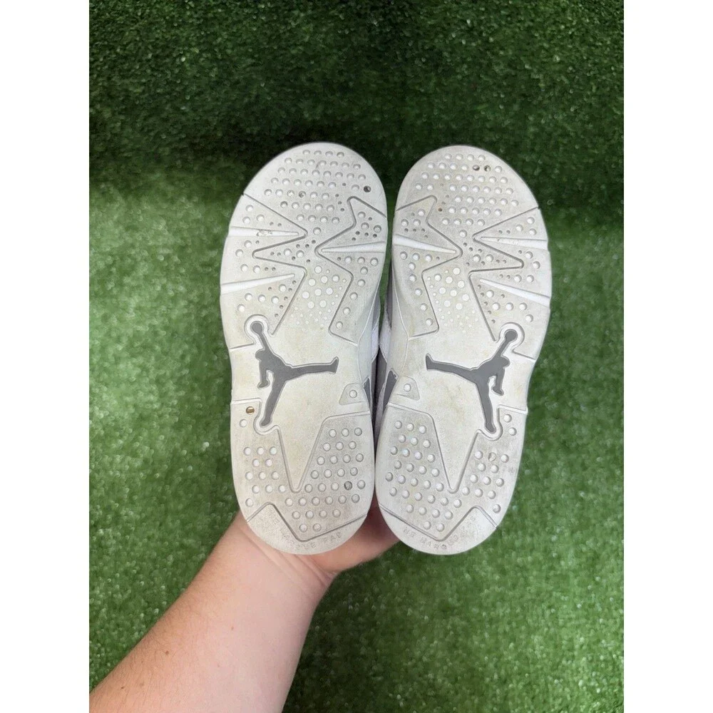 Jordan 6 Cool Grey Toddler Size 10C DV3606-100 Air Jordan Retro Baby TD